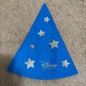 Disney store sorcerer’s Blue Hat with Silver Stars